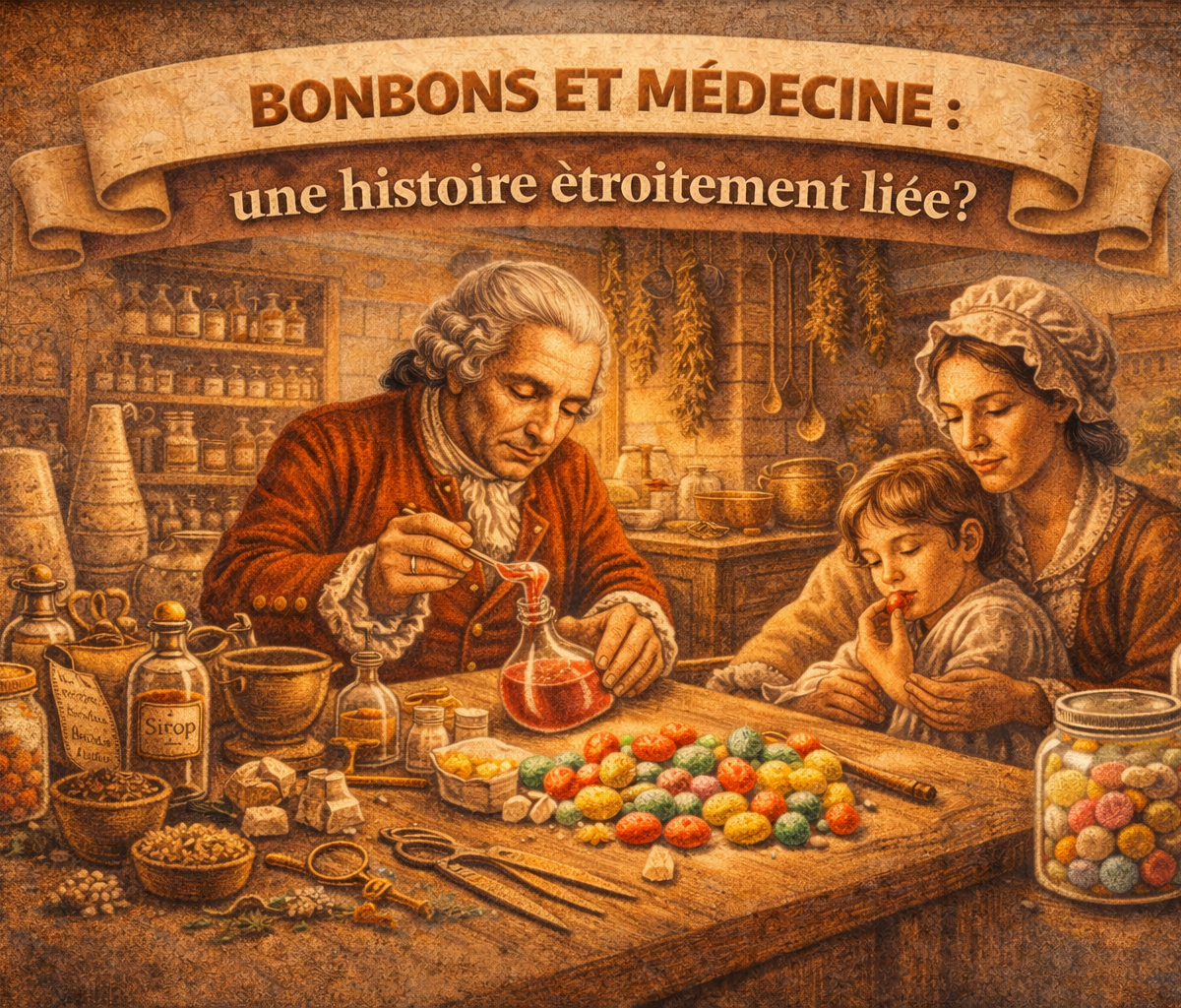 Bonbons et médecine une histoire étroitement liée