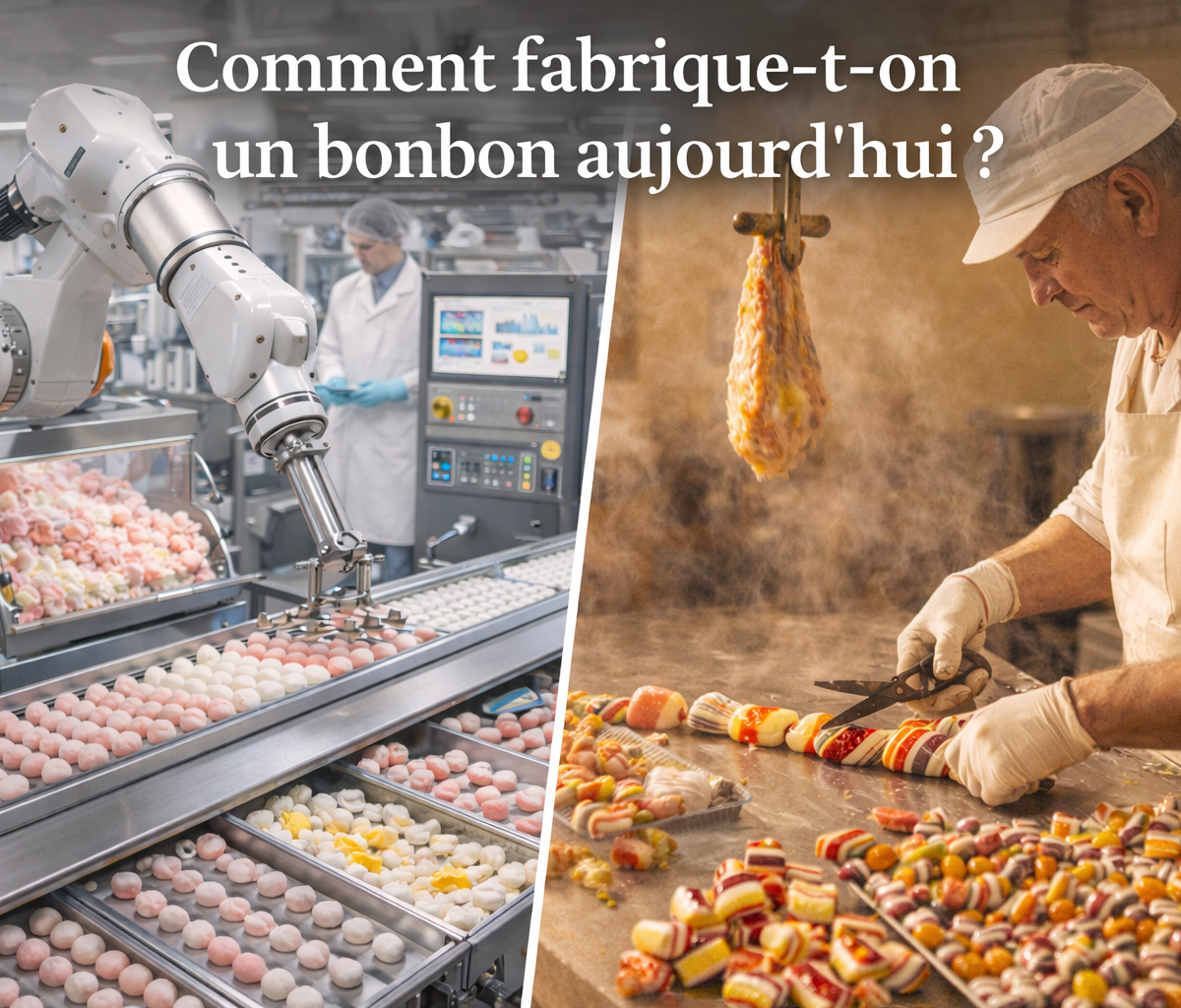 Comment fabrique-t-on un bonbon