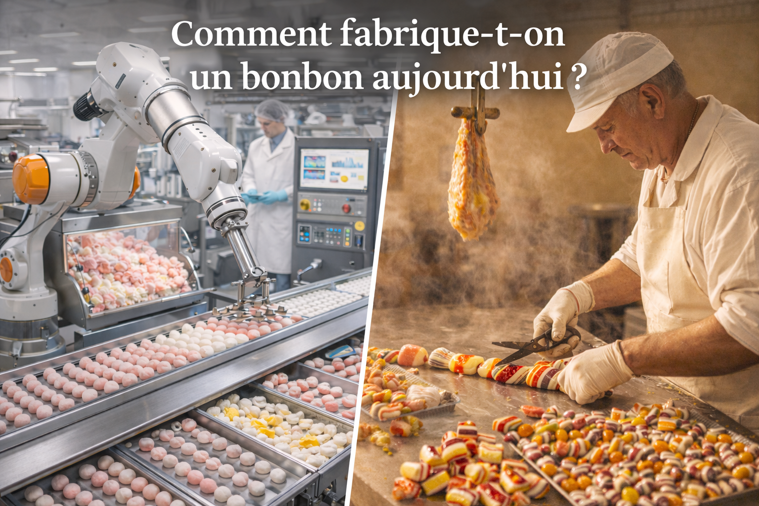 Comment fabrique-t-on un bonbon