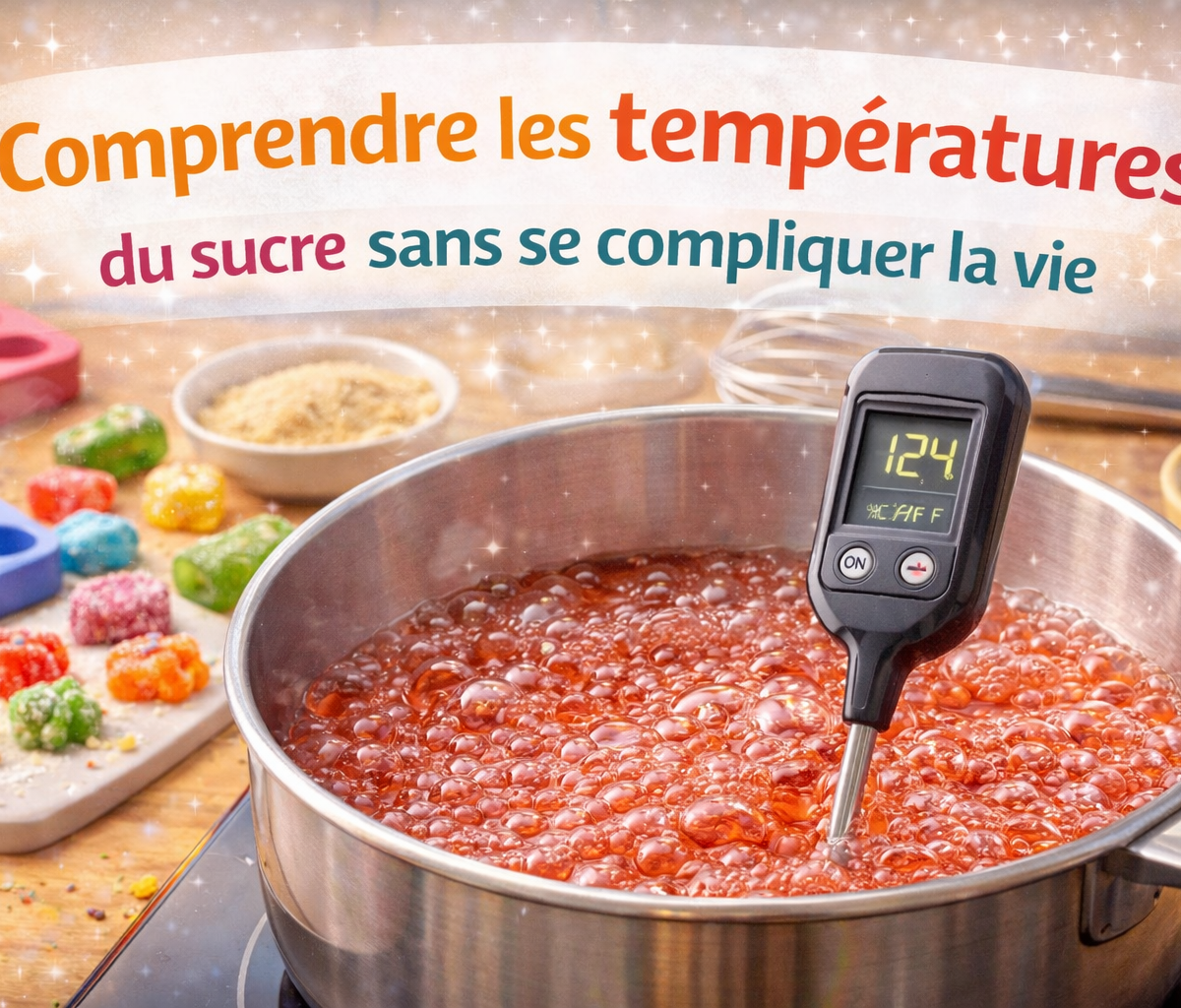 Comprendre les températures du sucre sans se compliquer la vie