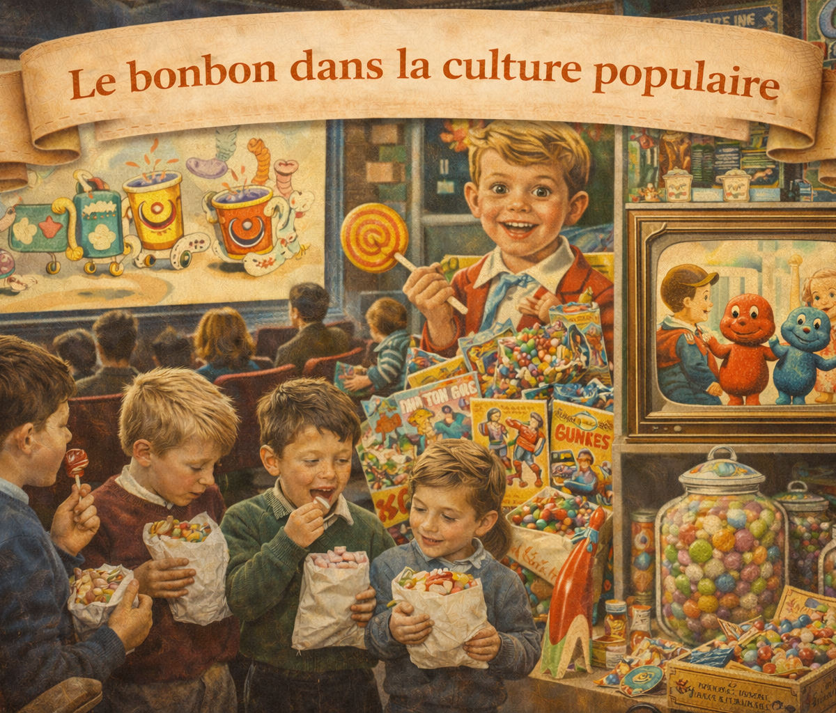 Le bonbon dans la culture populaire