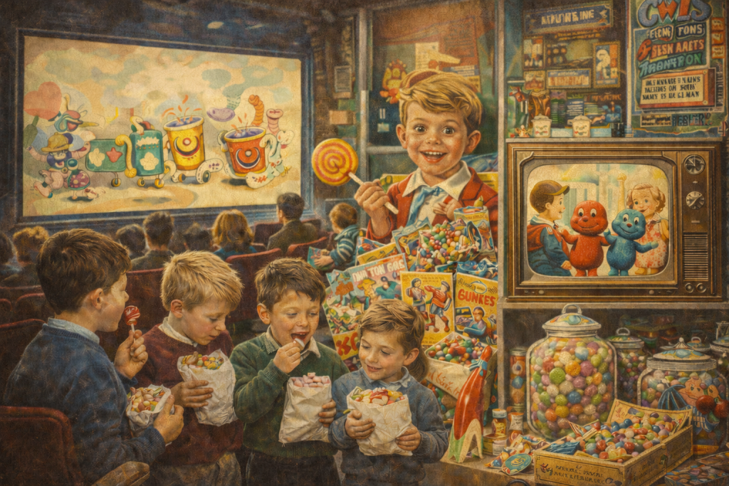 Le bonbon et culture populaire