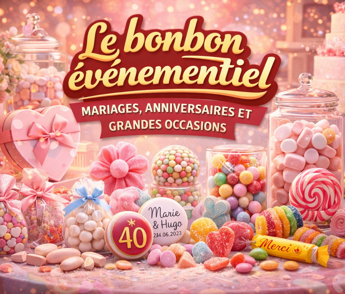 Le bonbon événementiel mariages, anniversaires et grandes occasions