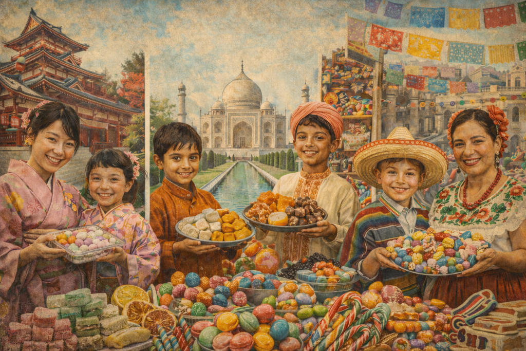 Les bonbons du monde
