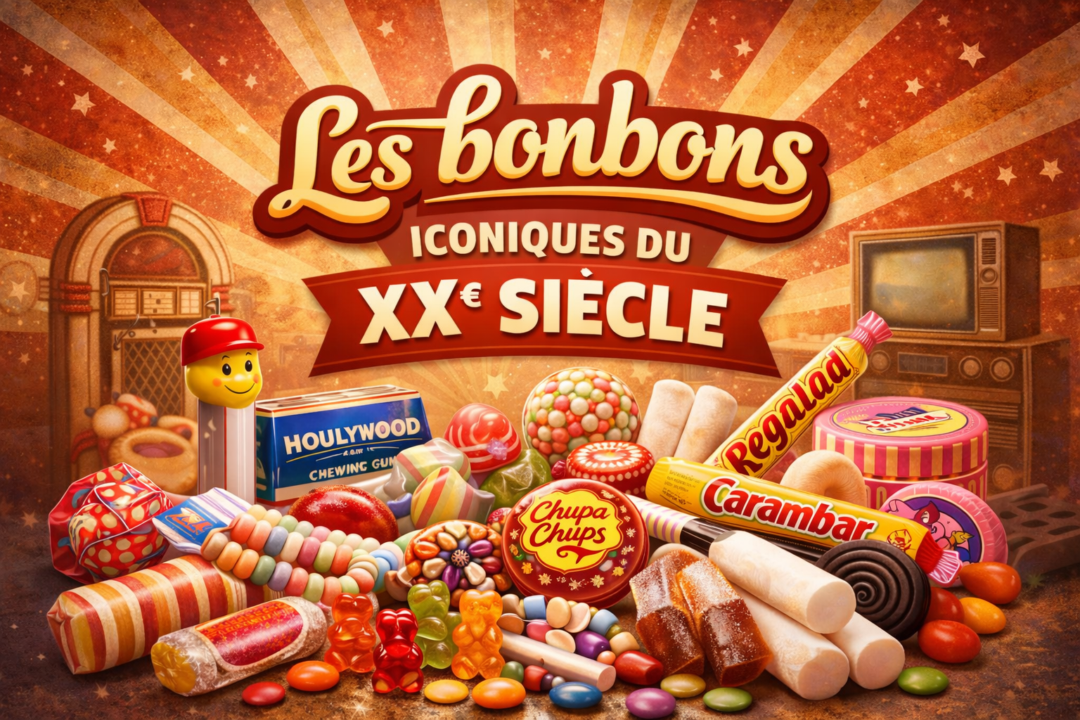 Les bonbons iconiques du XXᵉ siècle