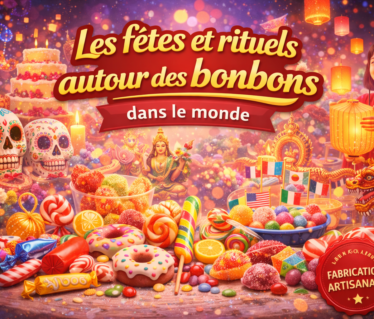 Les fêtes et rituels autour des bonbons dans le monde