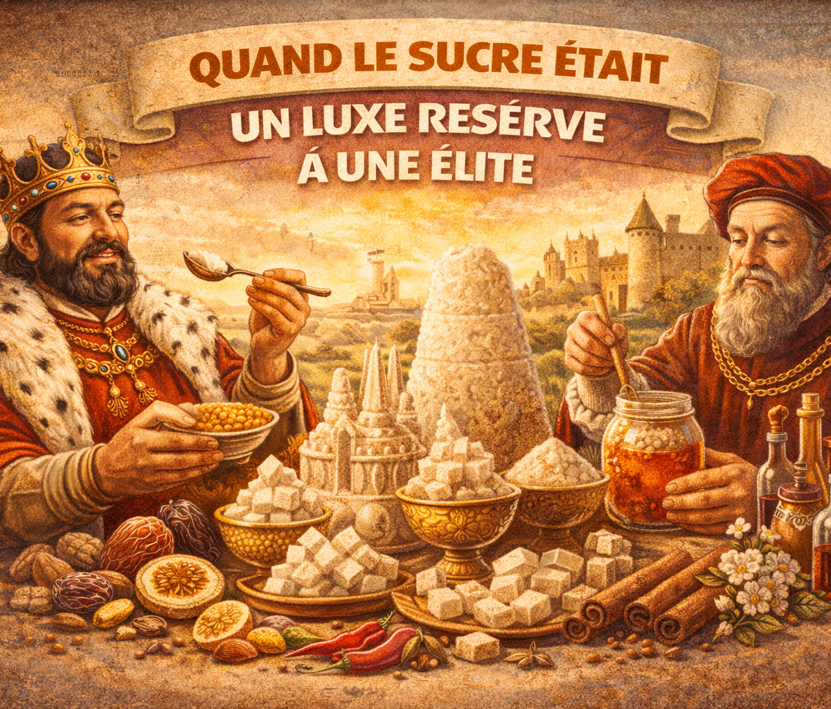 Quand le sucre était un luxe réservé à une élite